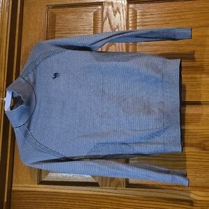 Peter Millar NWT blue and white stripes ladies sweater size XS